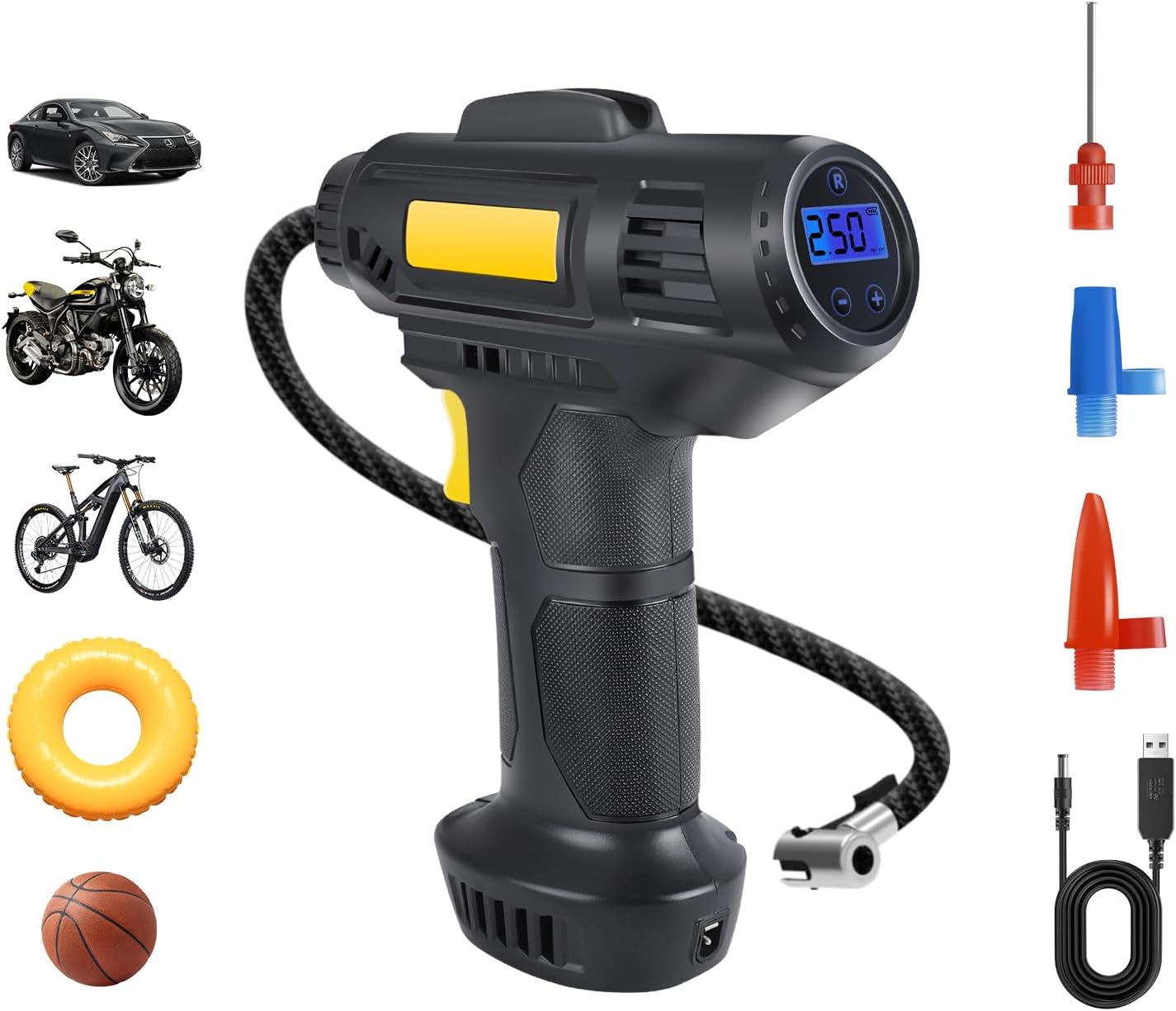 Air Kompresor sa digitalnim ekranom