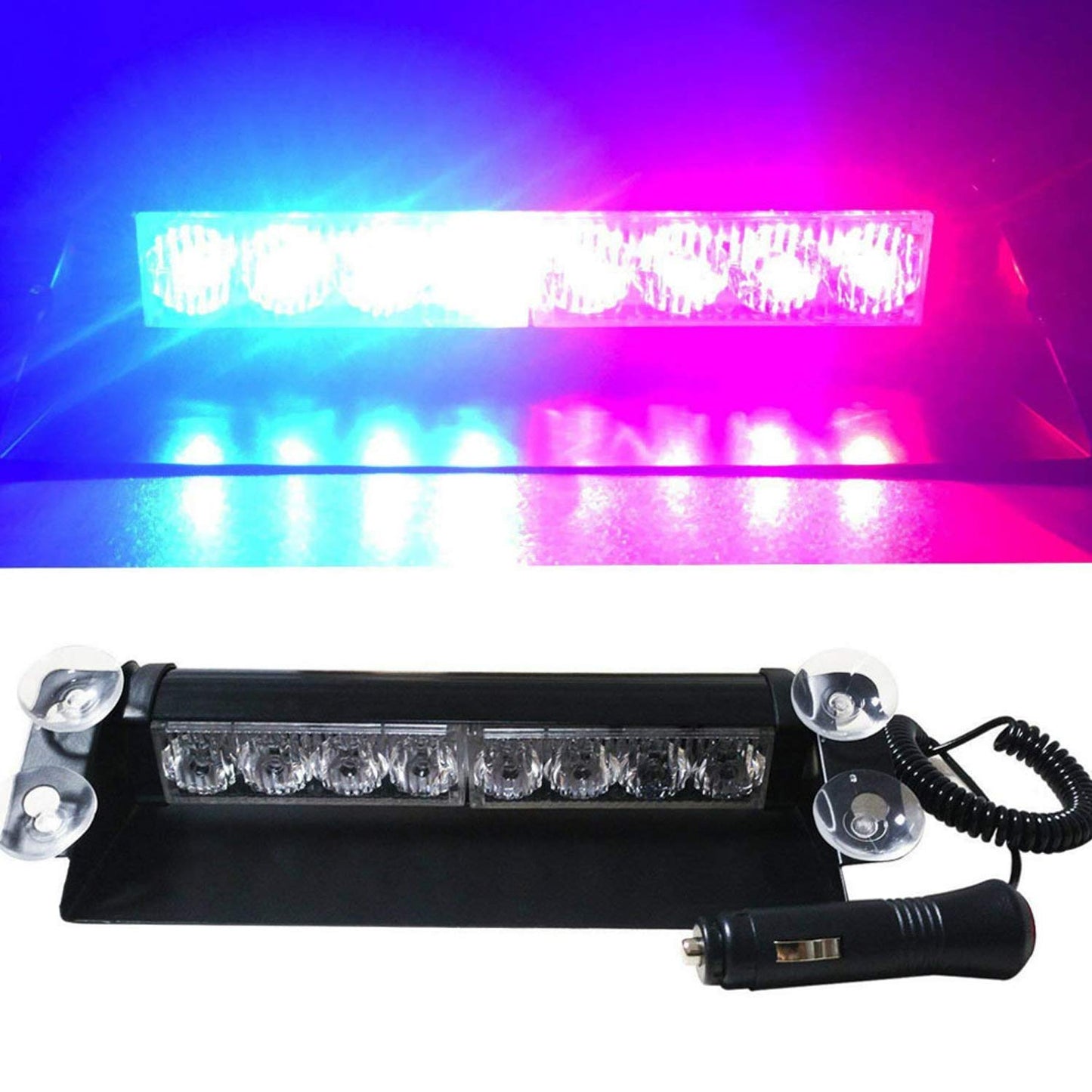 Led auto blinkeri na vakuum crveno plavi