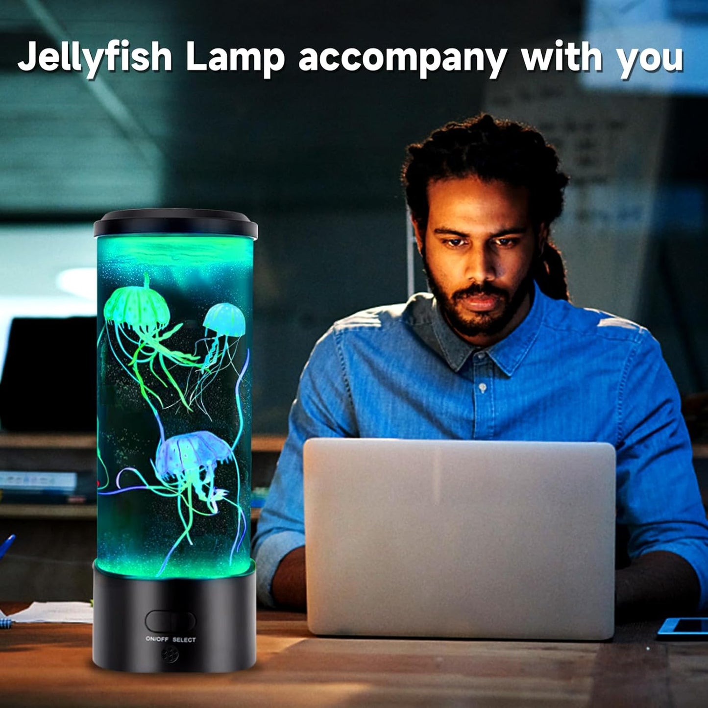 Nocna lampa meduza