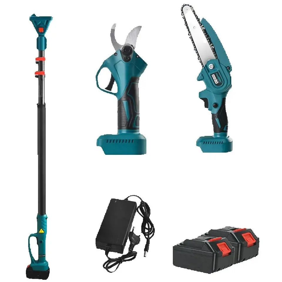 Makita aku set Testera i Makaze 88v dve baterije + Teleskop