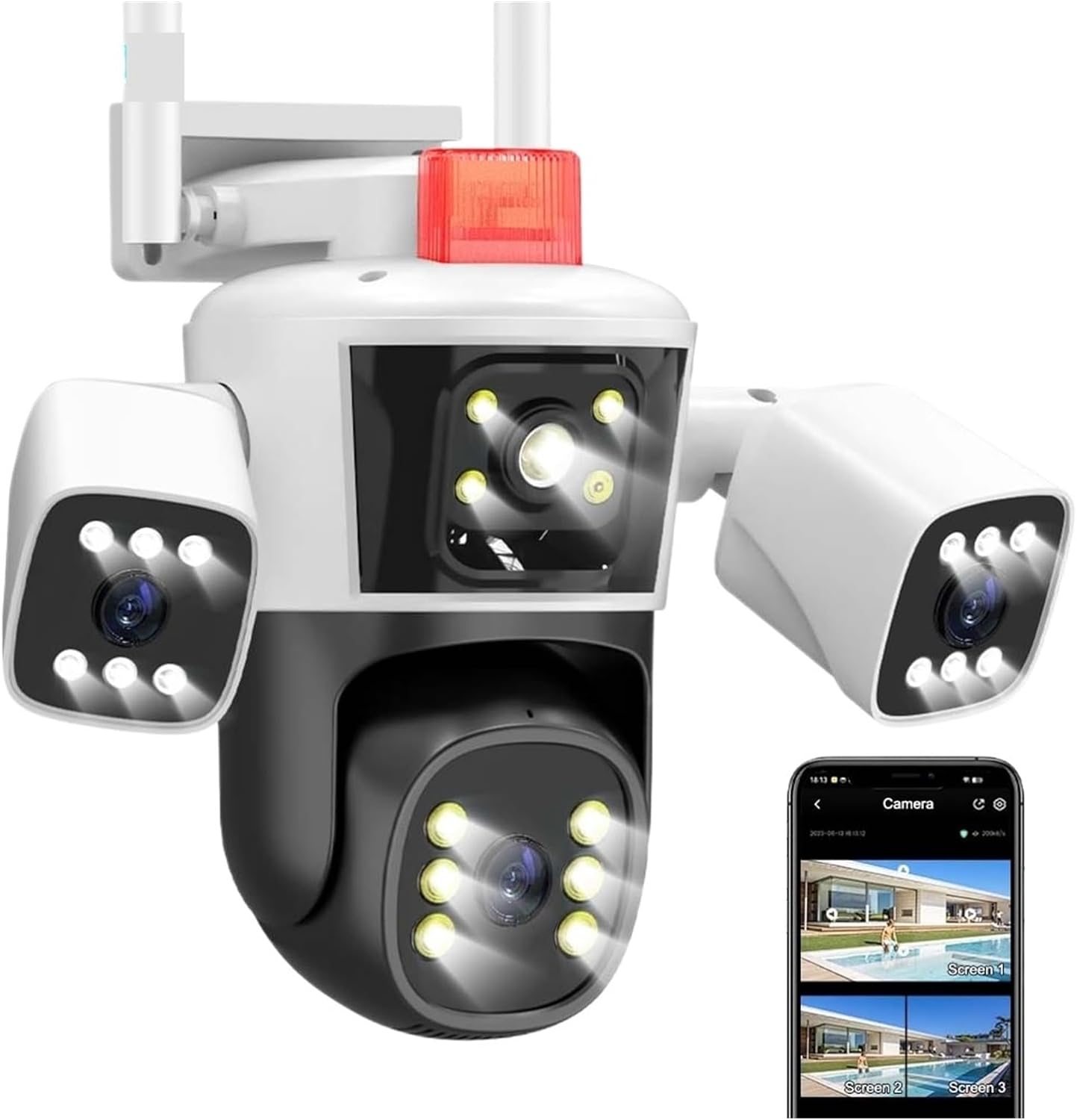 Ip kamera PTZ kamera BULLET 25MP 4 sociva i 4 kamere