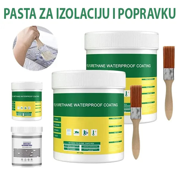 Vodootporna pasta za hidroizolaciju i zaptivanje