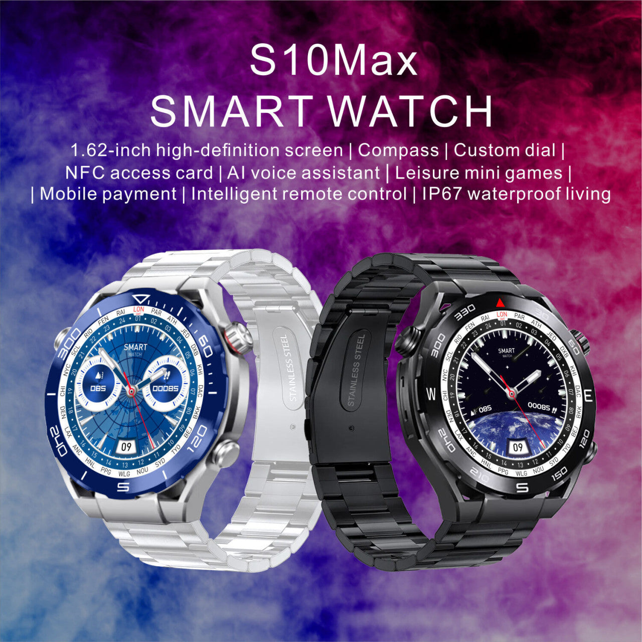 S10 Max Elite Vrhunski Pametni Sat sa HD AMOLED Ekranom