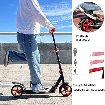 Veliki sklopivi trotinet za odrasle nosivost do 100kg