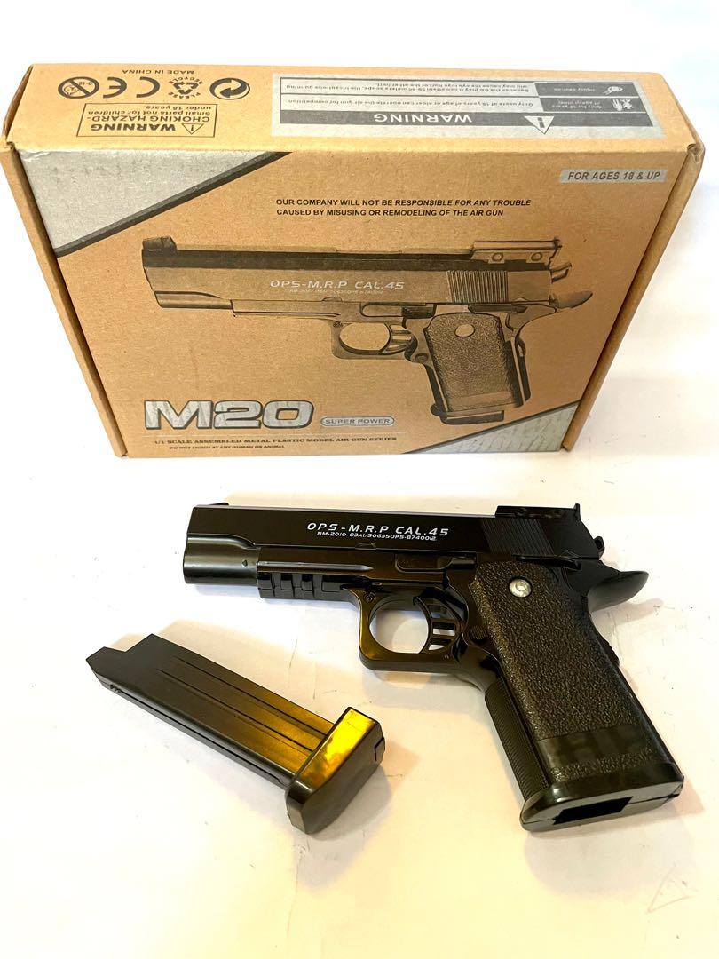 Airsoft metalni pištolj M20 na metkiće