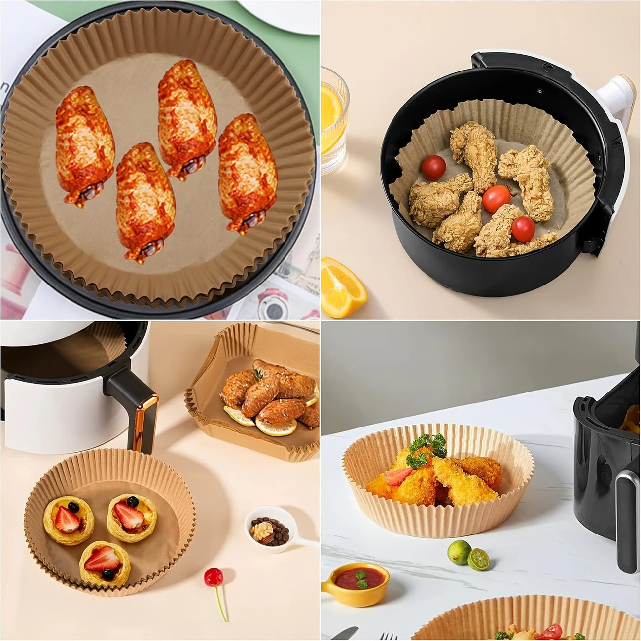 Papirni KALUP za Air Fryer – Set 100 kom