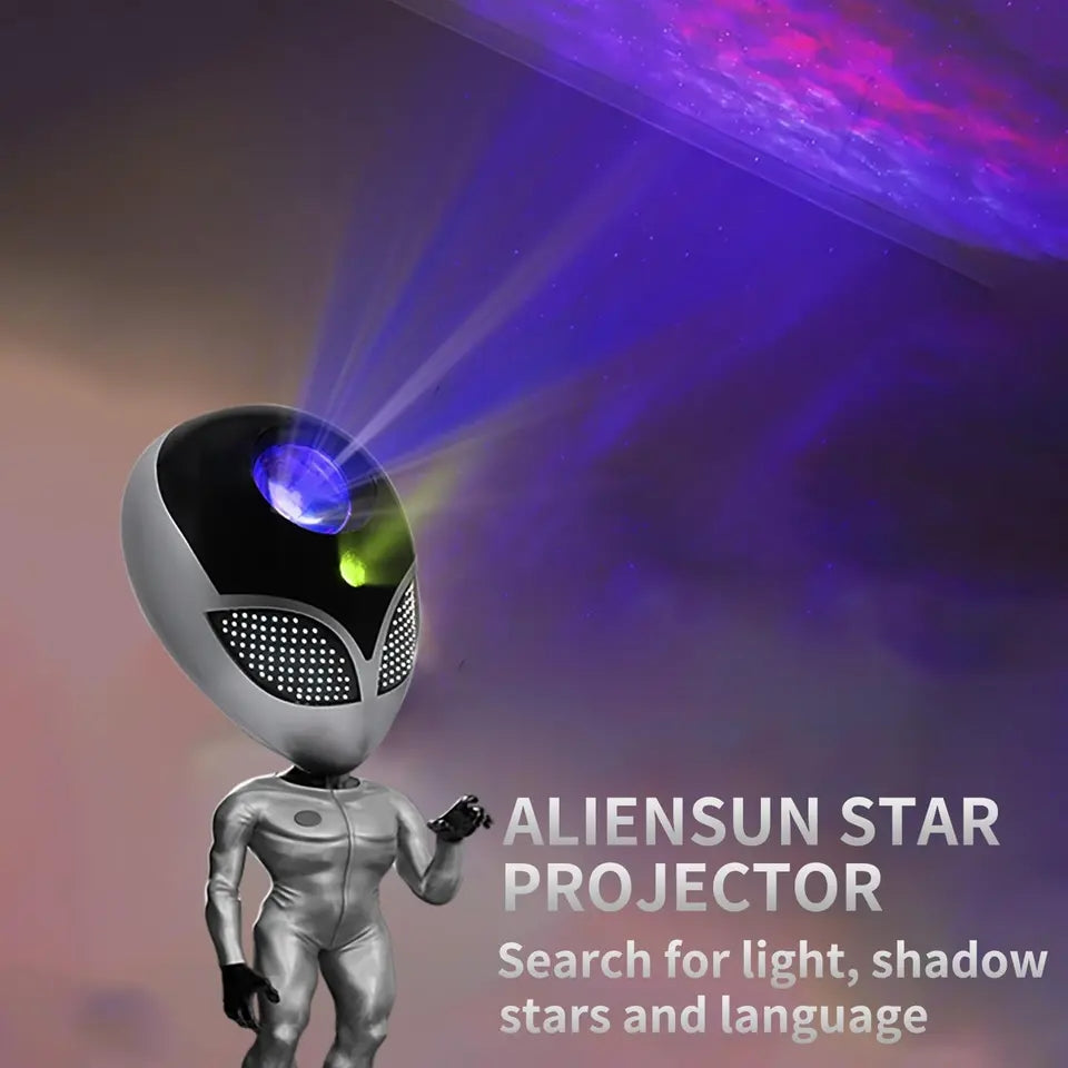 Alien Lampa zvezdano nebo Galaxy projektor