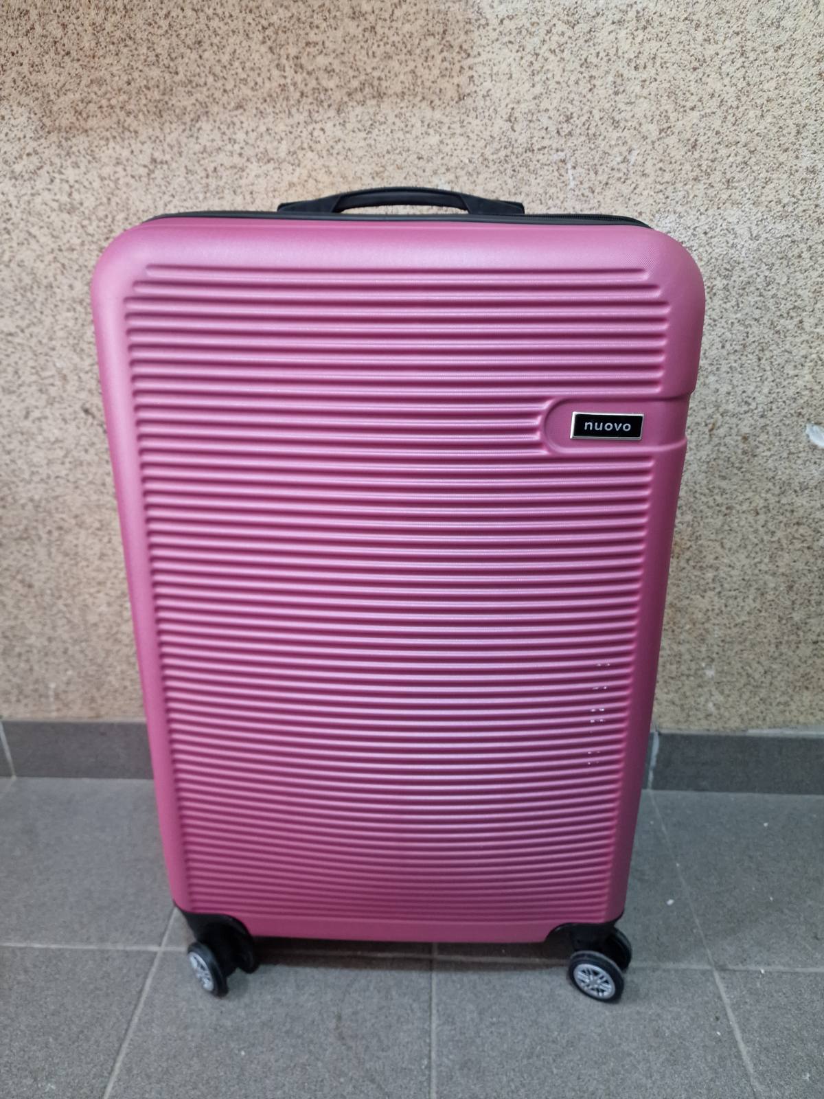 Kofer za putovanje od ABS sa 4 točkića Veliki Rozi
