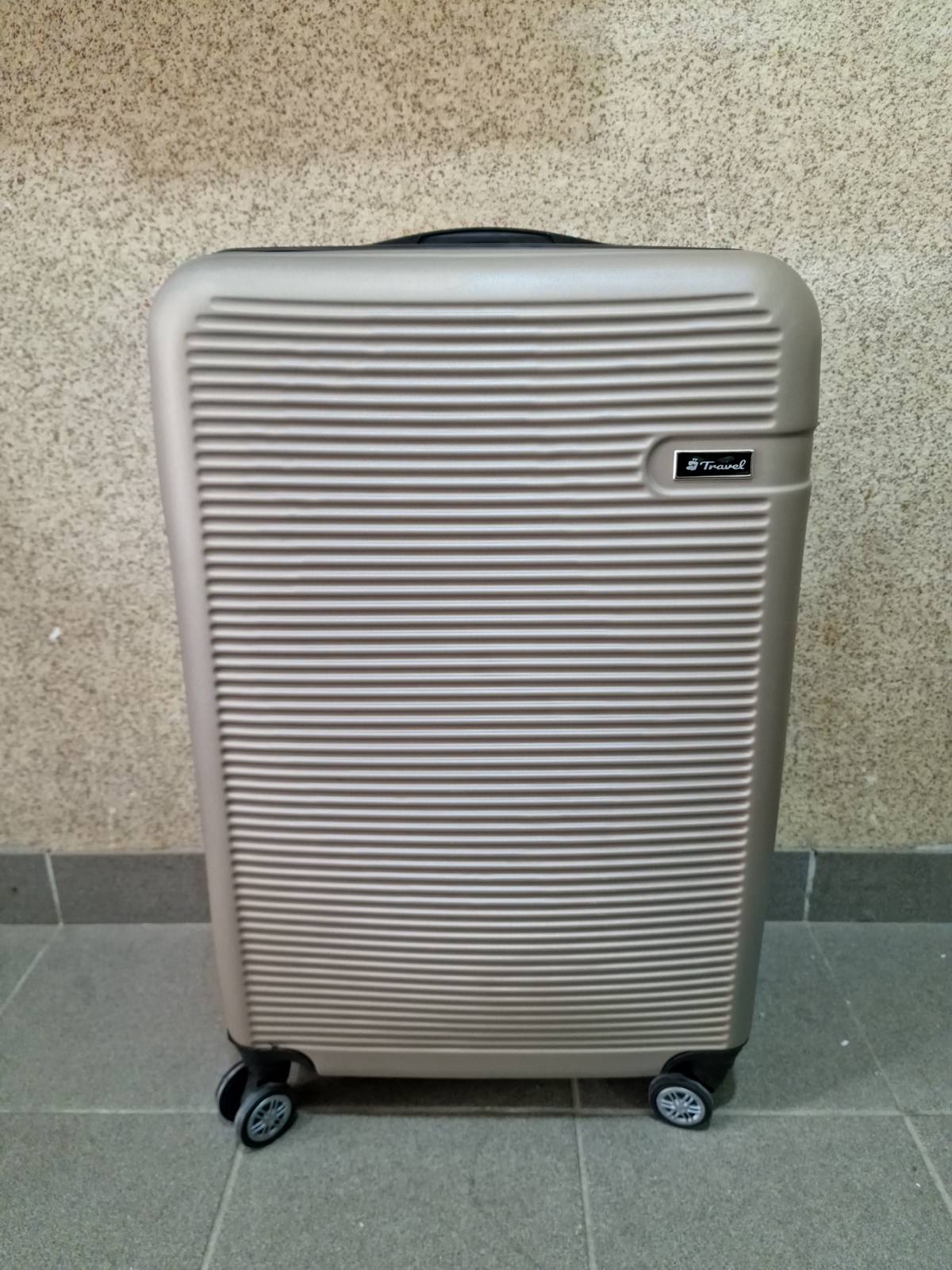 Kofer za putovanje od ABS sa 4 točkića Veliki Bez