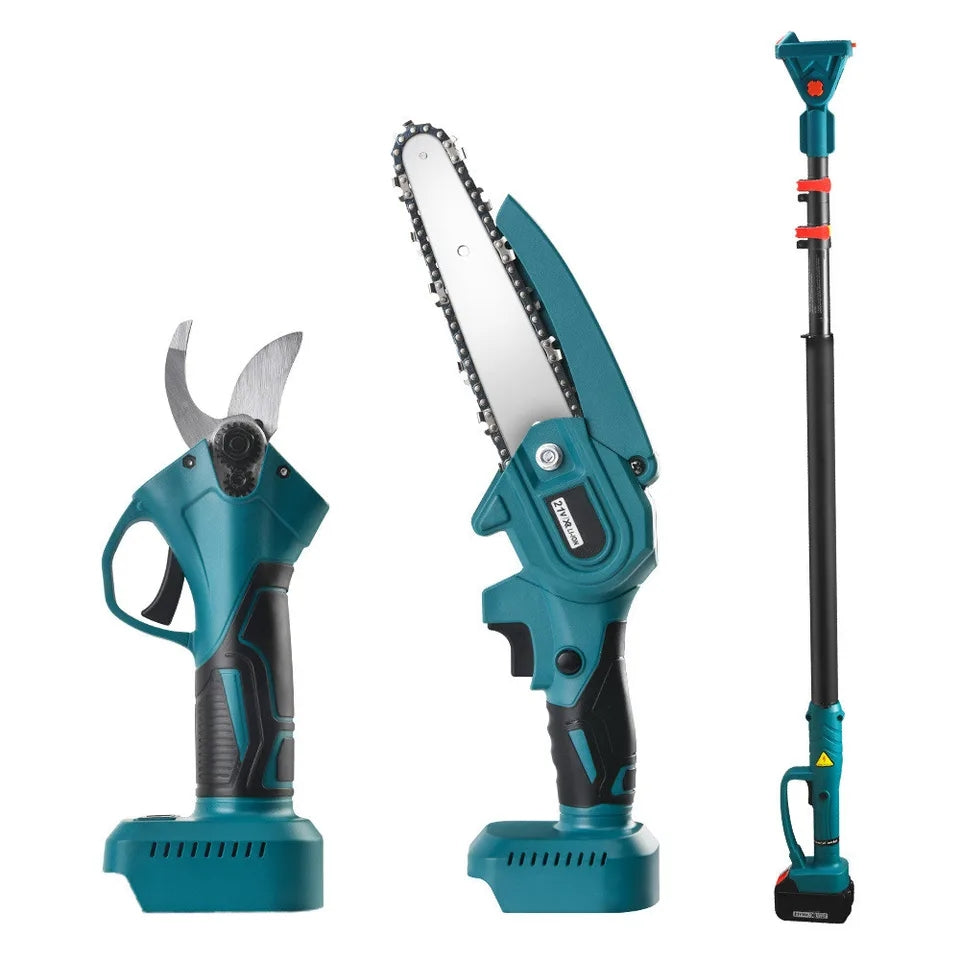 Makita aku set Testera i Makaze 88v dve baterije + Teleskop