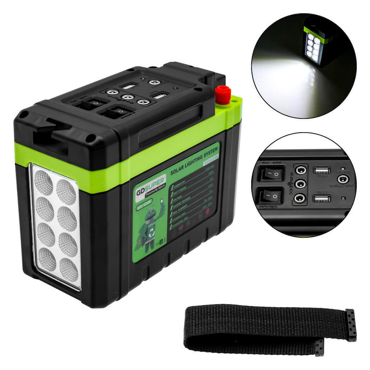 Solarni sistem baterija 12V 8Ah GD-1208