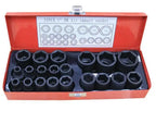 Set udanih kovanih gedora za odvijac 1/2 set 20 delova