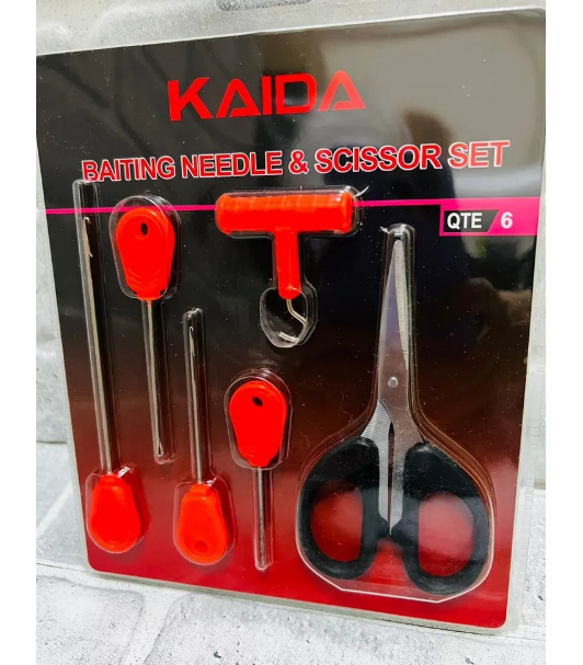 KAIDA set igle i makaza za mamce