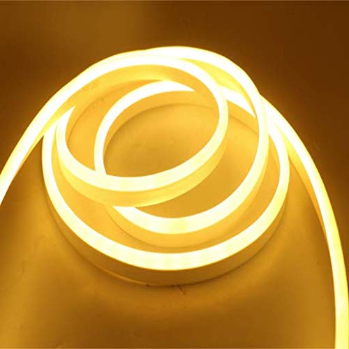LED NEON flex traka - 10m  220v Toplo Bela