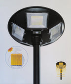 Solarna LED Ulična Lampa 300W – Vodootporna, Senzor Pokreta i Daljinski Upravljač