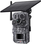 4G AI Solarna Lovacka Kamera Kamuflažni Dizajn