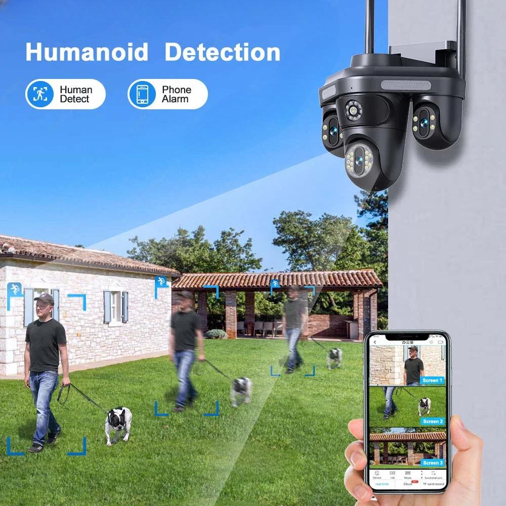 IP Wifi Kamera sa Tri Sočiva i 12MP Rezolucijom