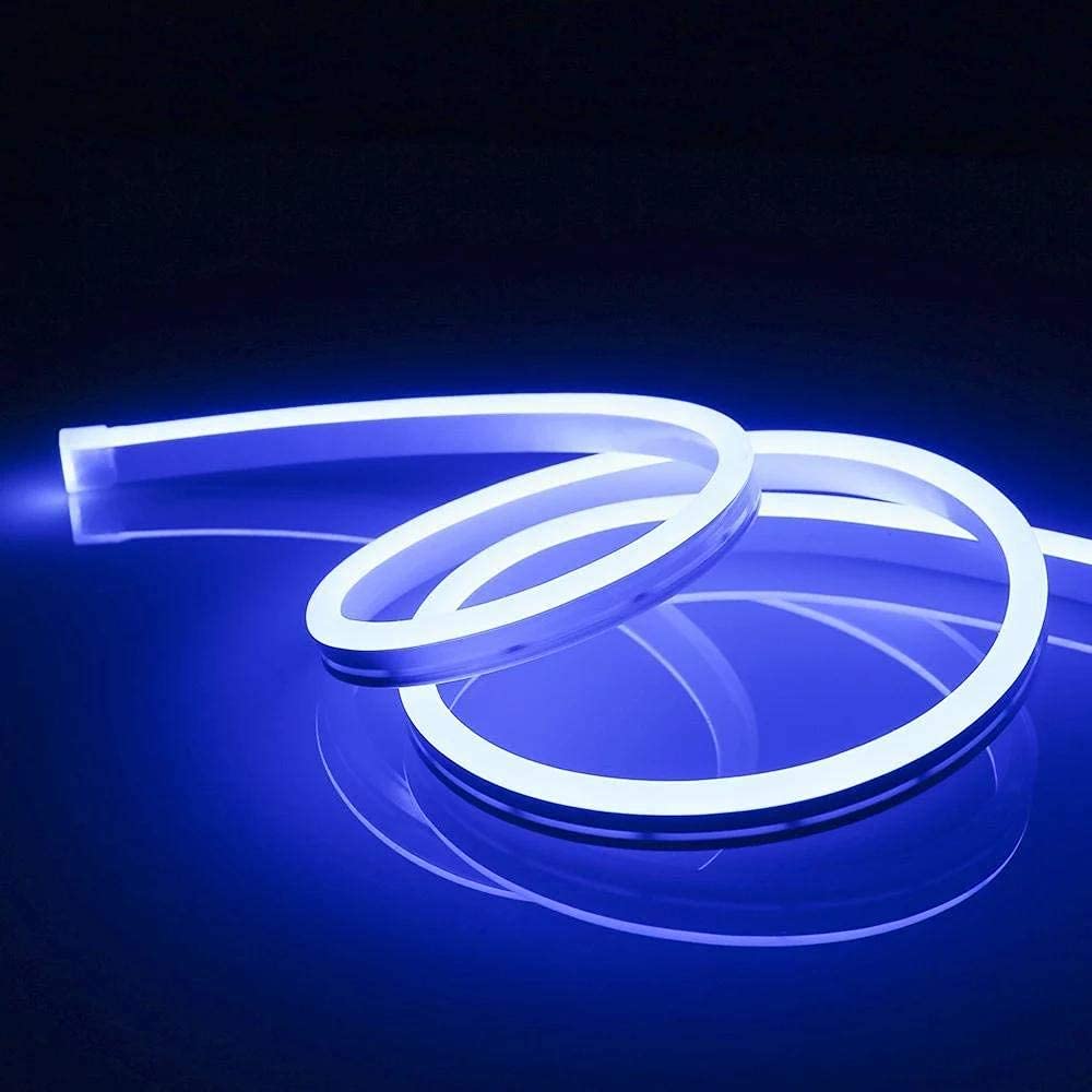 LED NEON flex traka - 10m 220v Plava
