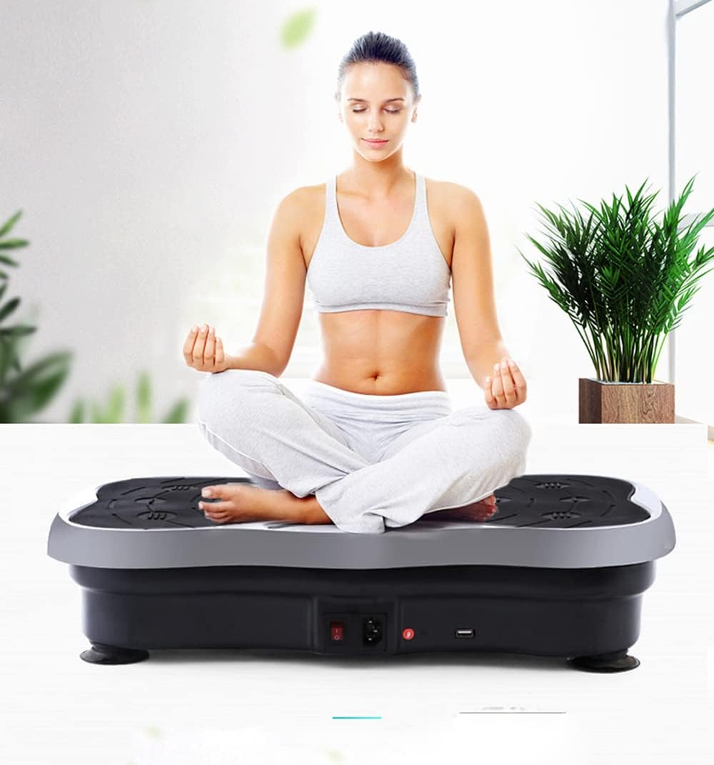 Vibraciona ploča za fitnes i masažu sa daljinskim upravljačem