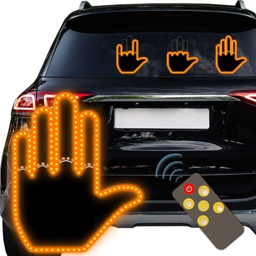 LED emoji displej za automobile ruka