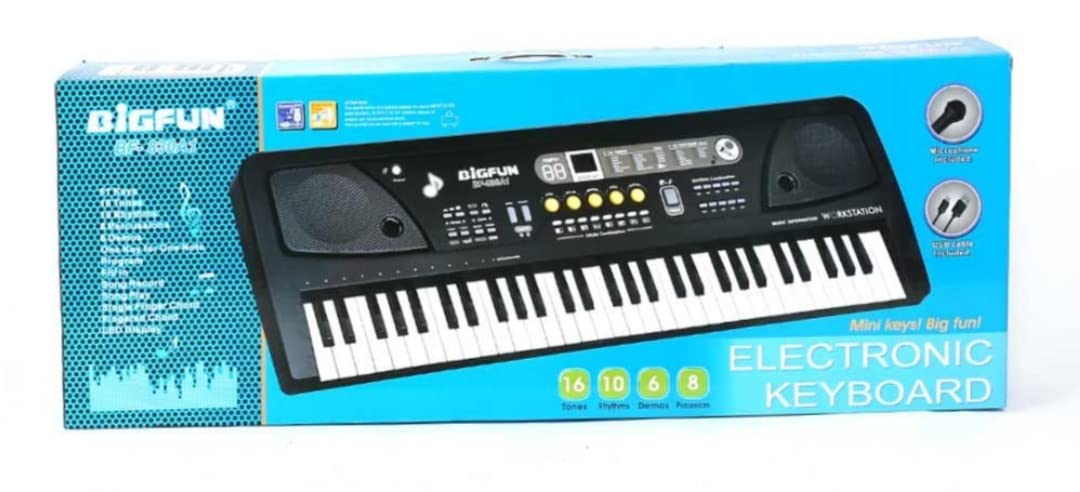Big Fun Elektronska Klavijatura 61 Taster BF-830A1 + Mikrofon