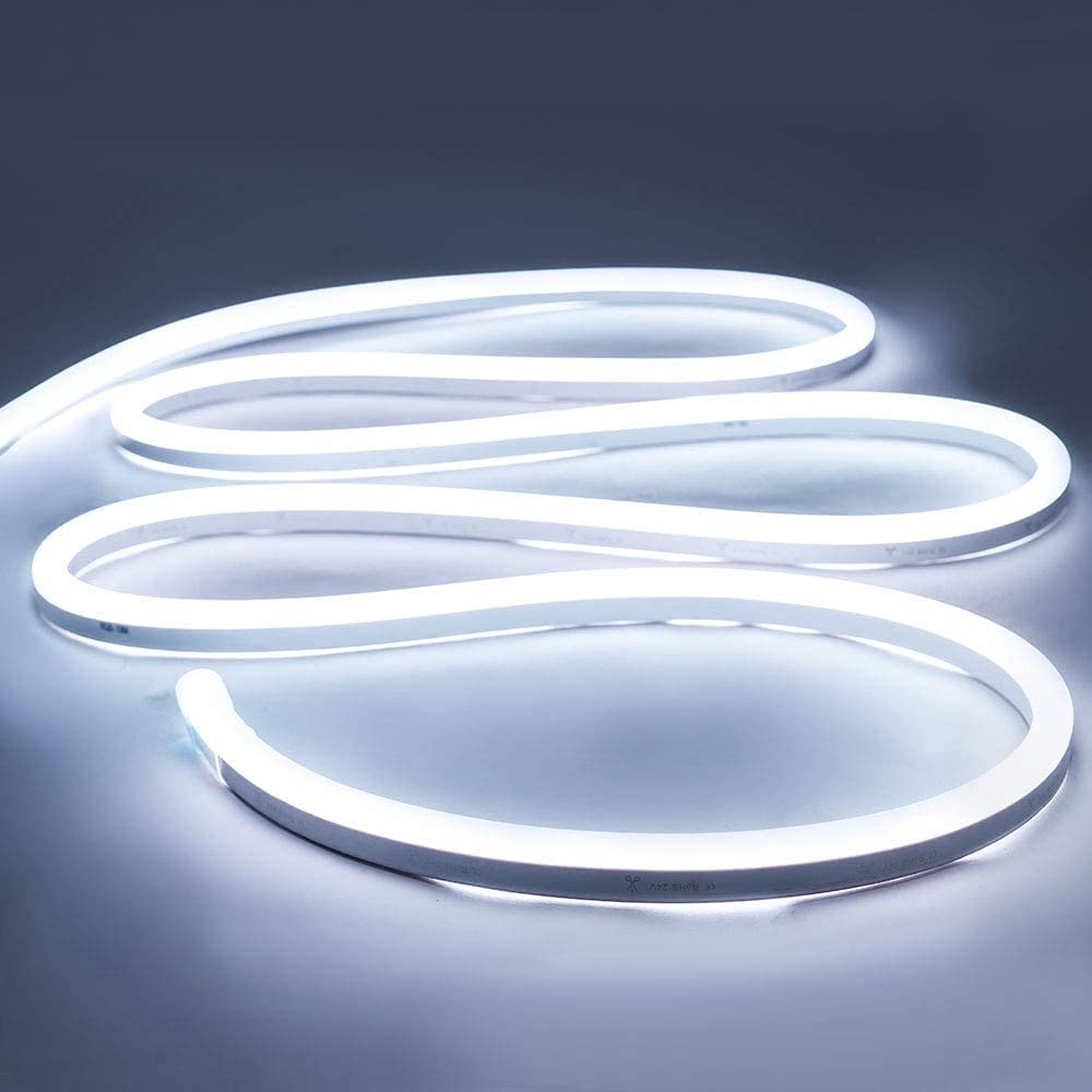 LED NEON flex traka - 10m 220v Bela