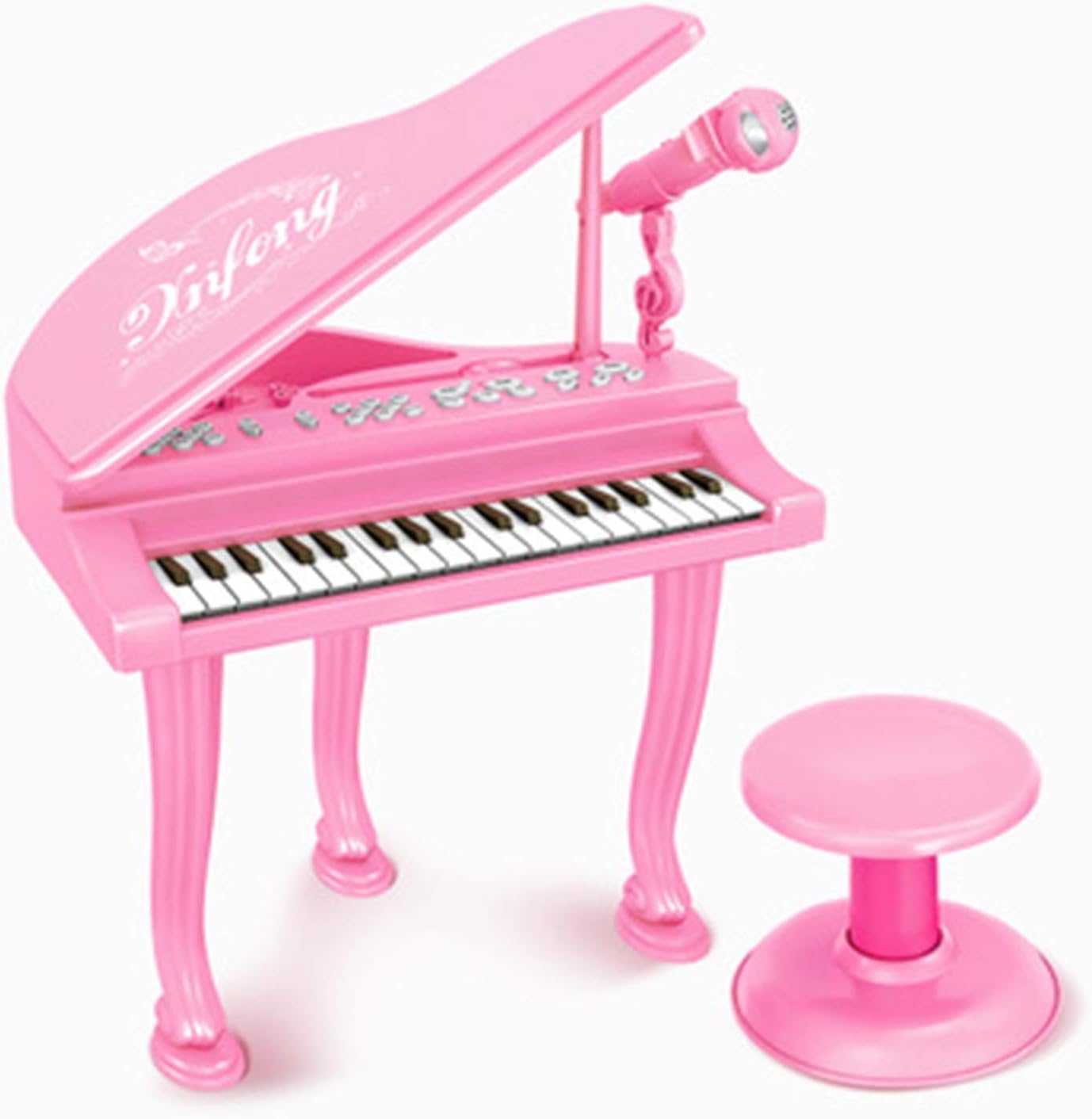 Piano set klavir sa mikrofonom i stolicom