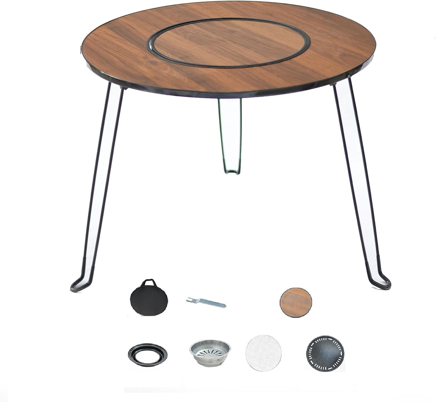 Trpezarijski Sto sa Ugrađenim Roštiljem