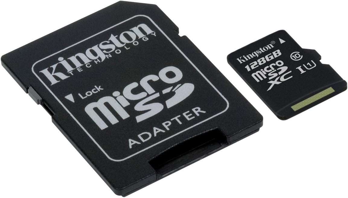 KINGSTON Memorijska kartica MicroSD 128 GB + adapter