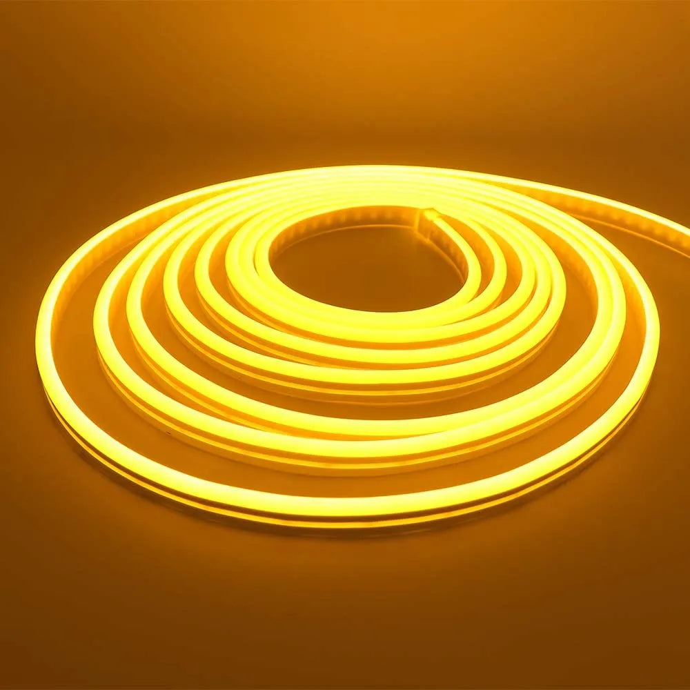 LED NEON fleksibilna traka 5m Zlatna