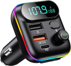 Bluetooth FM transmiter MP3 za auto sa punjacem 3u1