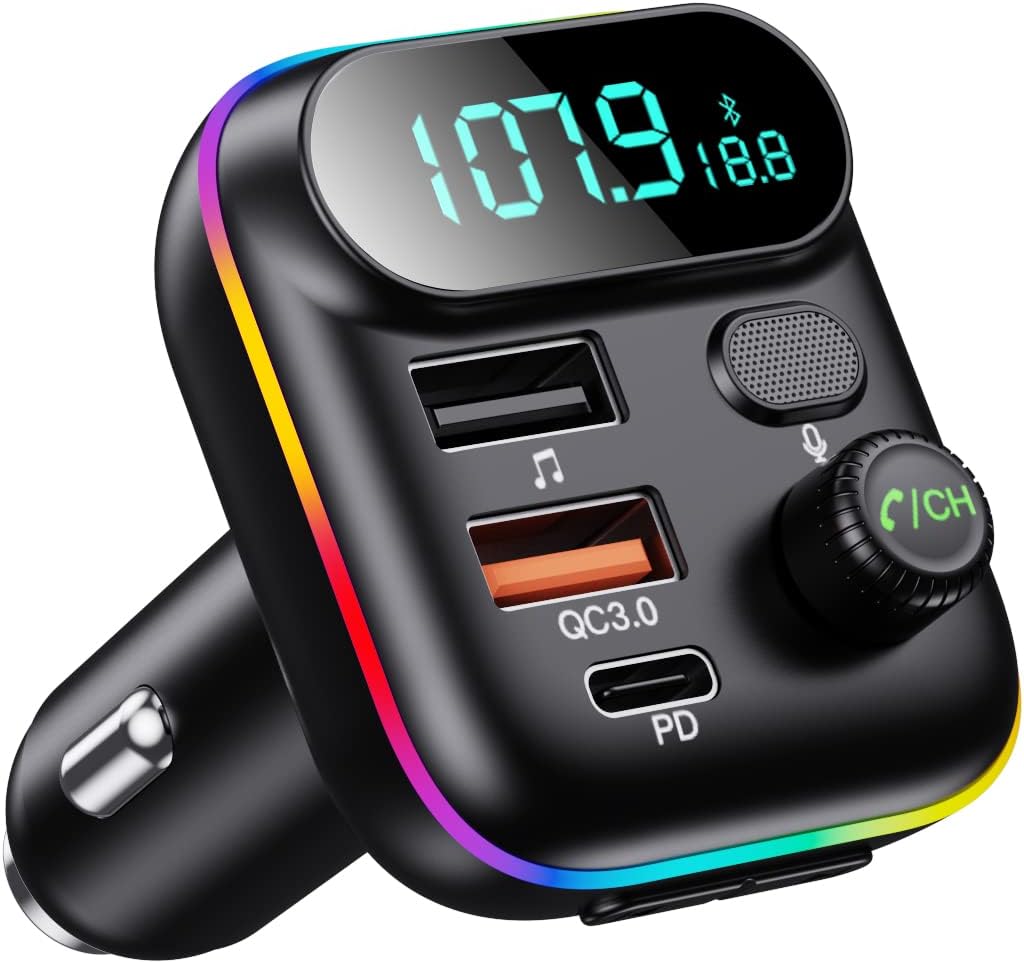 Bluetooth FM transmiter MP3 za auto sa punjacem 3u1