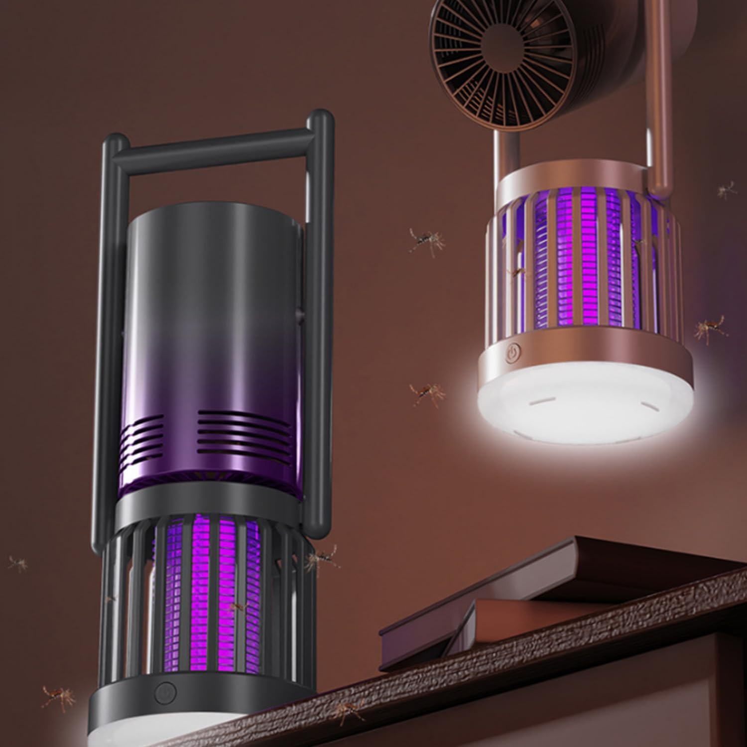 Električna Lampa protiv Komaraca sa Ventilatorom i Noćnim Svetlom