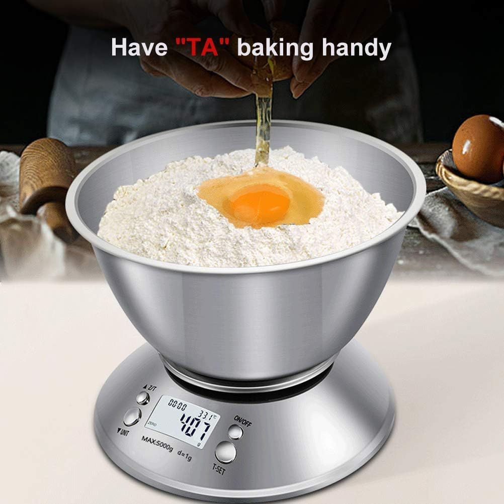 Kuhinjska vaga digitalna do 5KG INOX