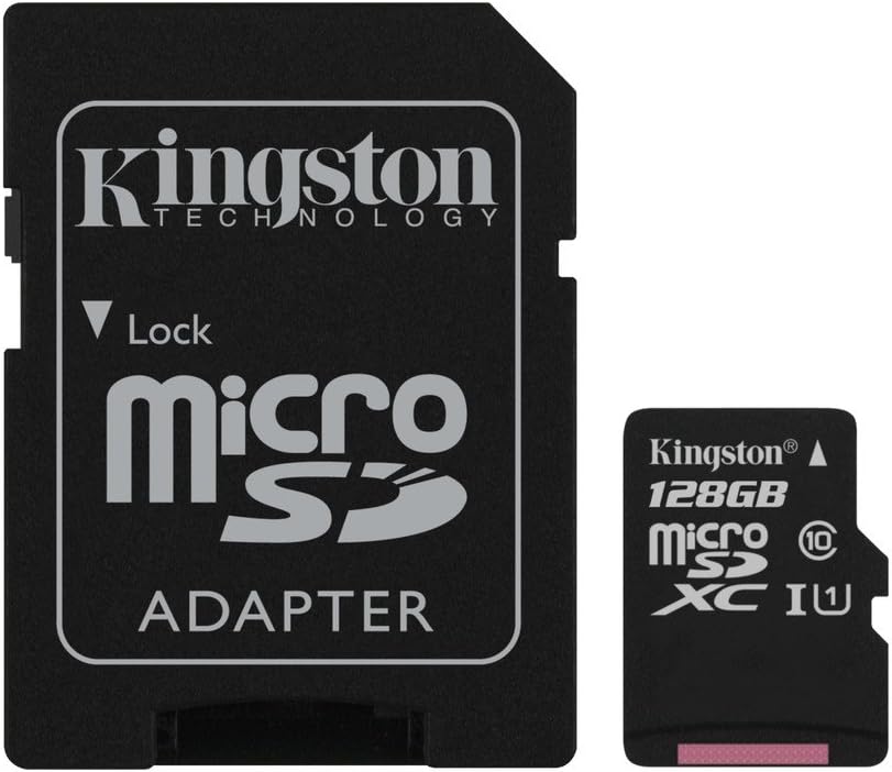 KINGSTON Memorijska kartica MicroSD 128 GB + adapter
