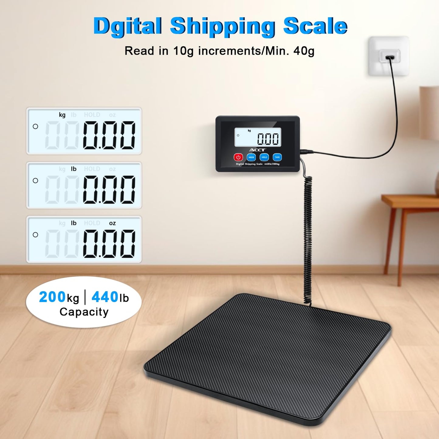 Digitalna postanska vaga sa LCD Ekranom