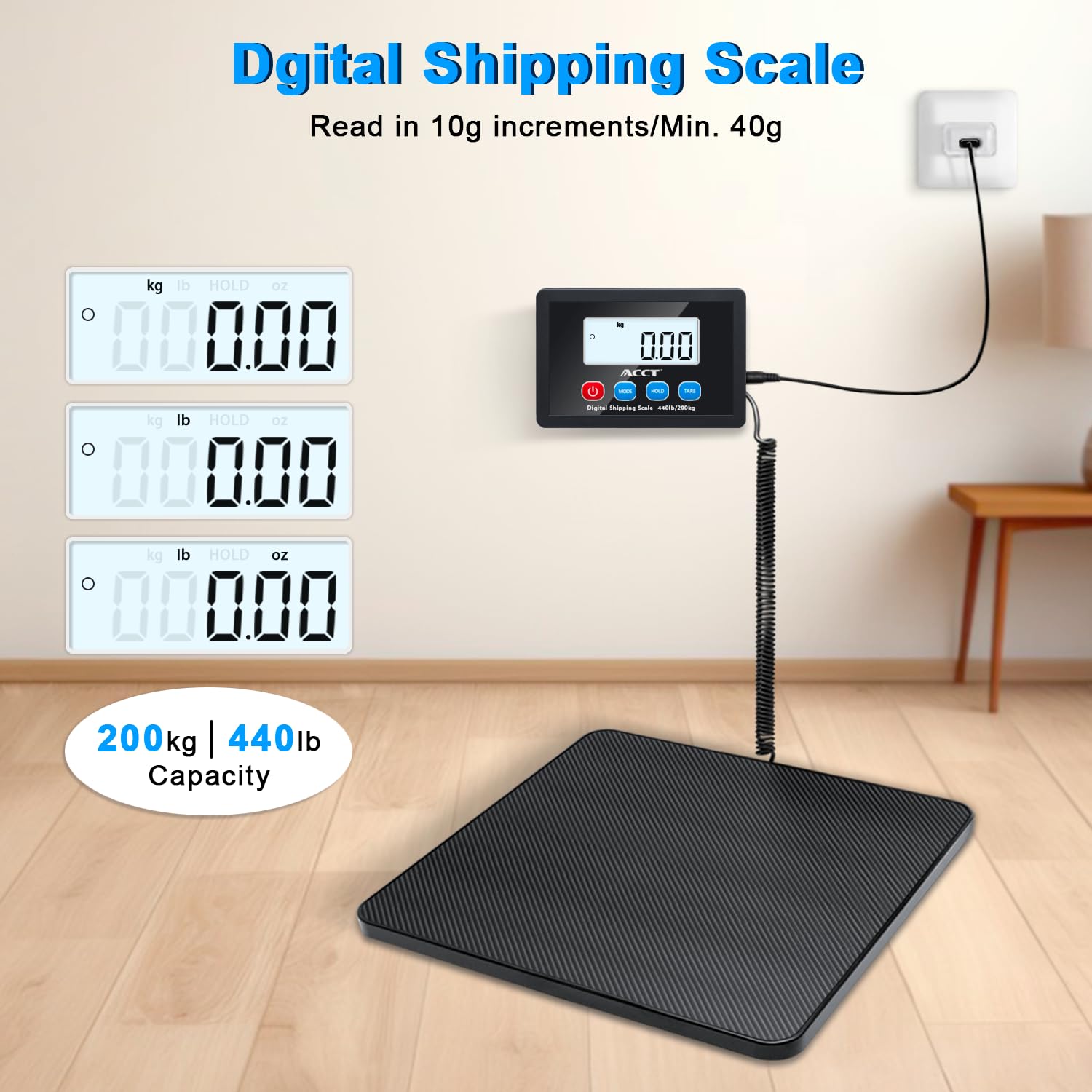 Digitalna postanska vaga sa LCD Ekranom