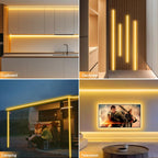 LED NEON flex traka - 10m  220v Toplo Bela