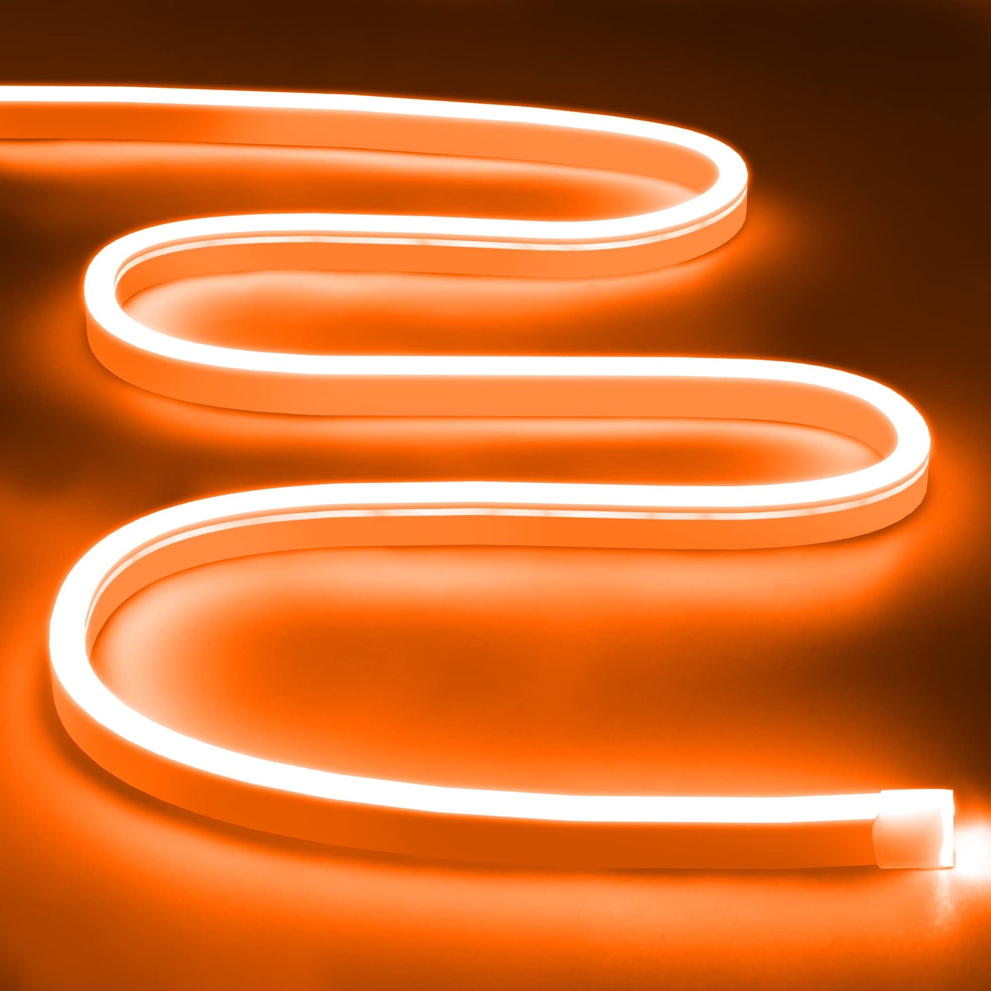 LED NEON fleksibilna traka 5m Narandzasta