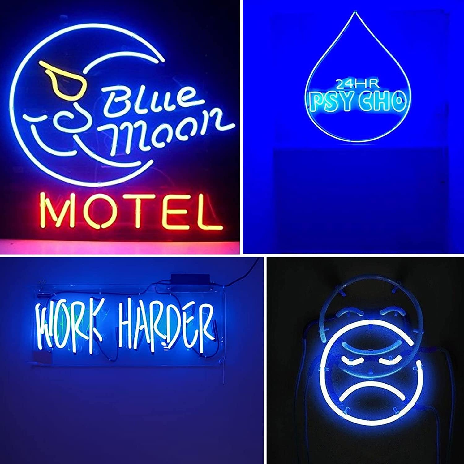 LED NEON flex traka - 10m 220v Plava