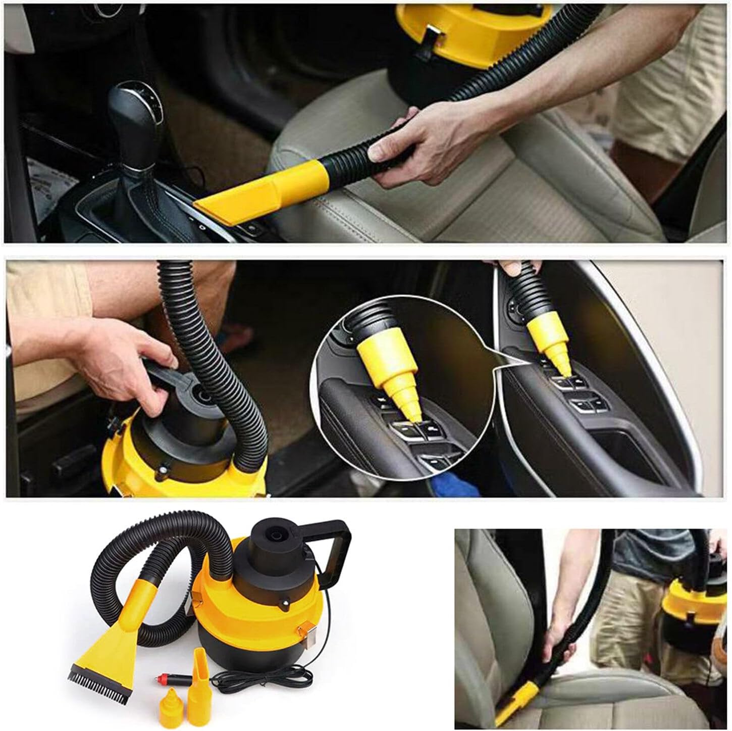 Usisivač za auto sa kanisterom za suvo i mokro