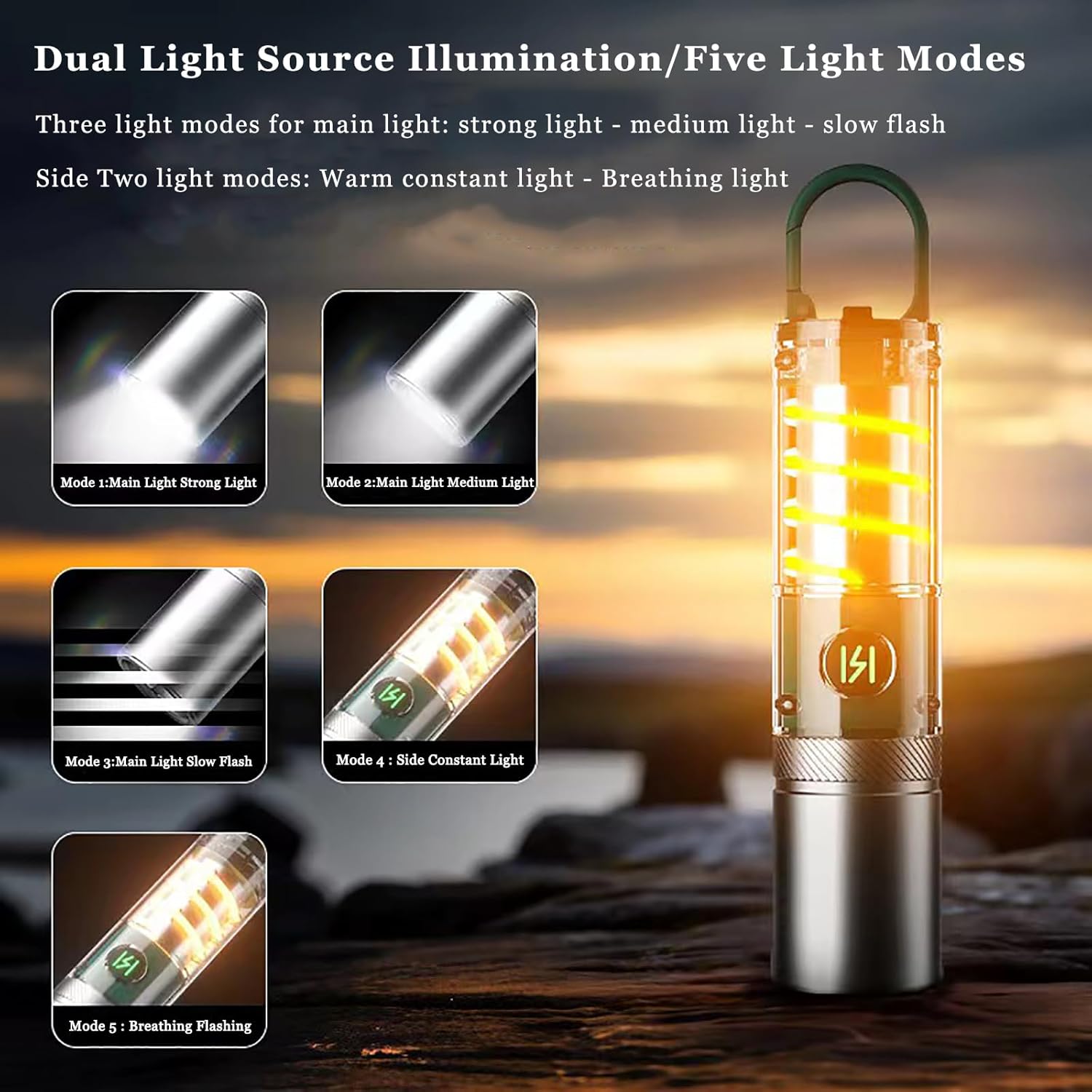 Punjiva kamperska lampa COBA CB-936