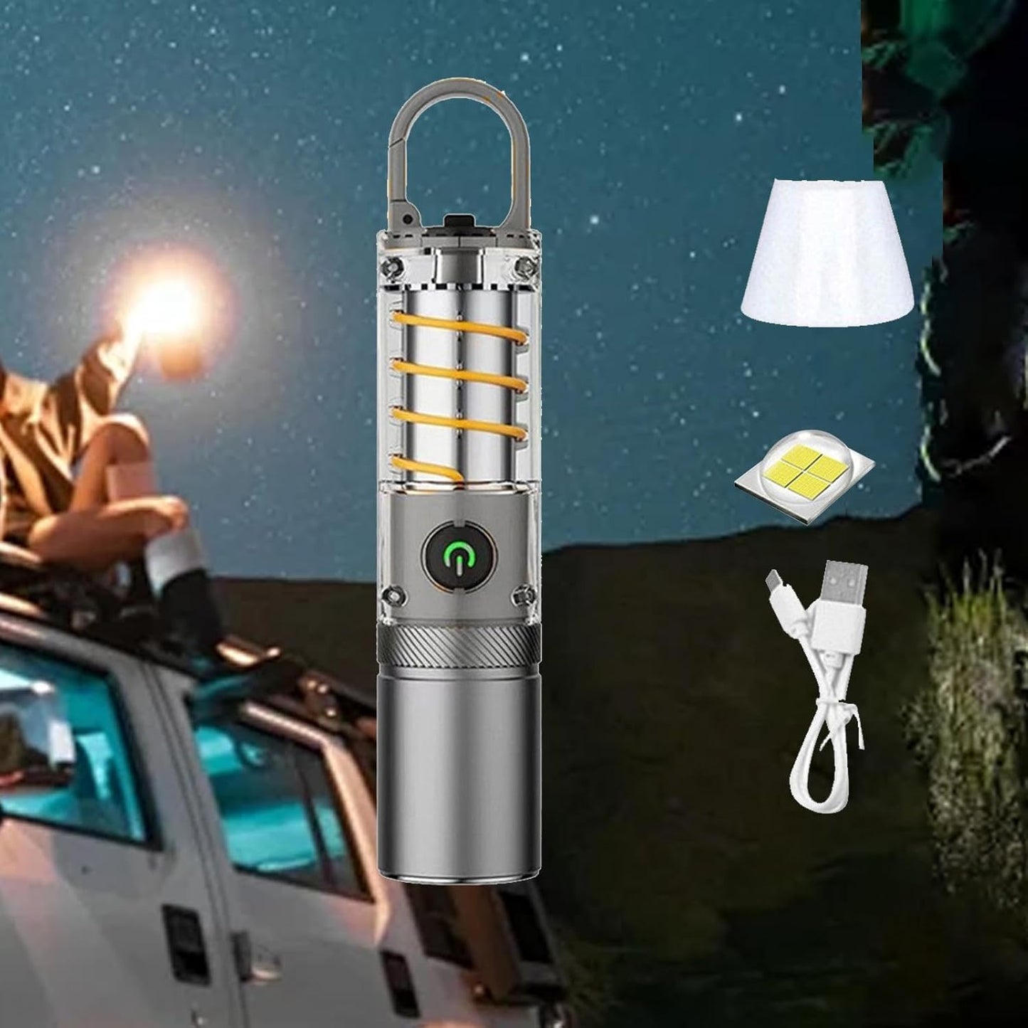 Punjiva kamperska lampa COBA CB-936