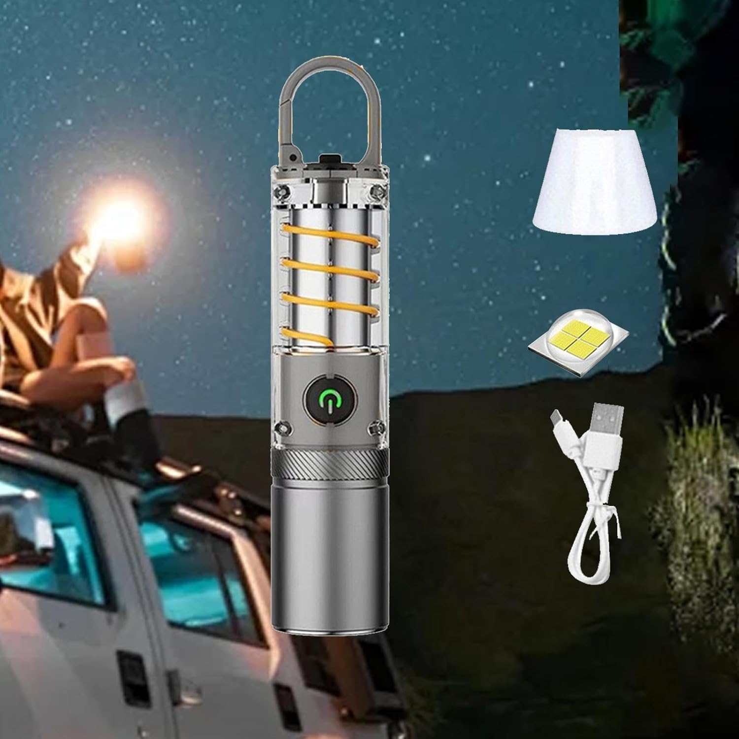 Punjiva kamperska lampa COBA CB-936