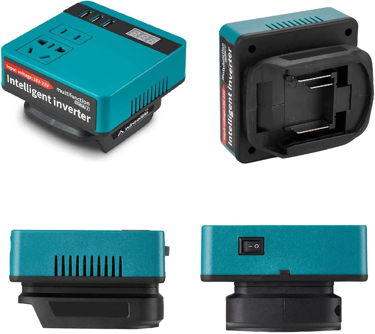 Power Inverter za Makita baterije sa 18-21V na 220V