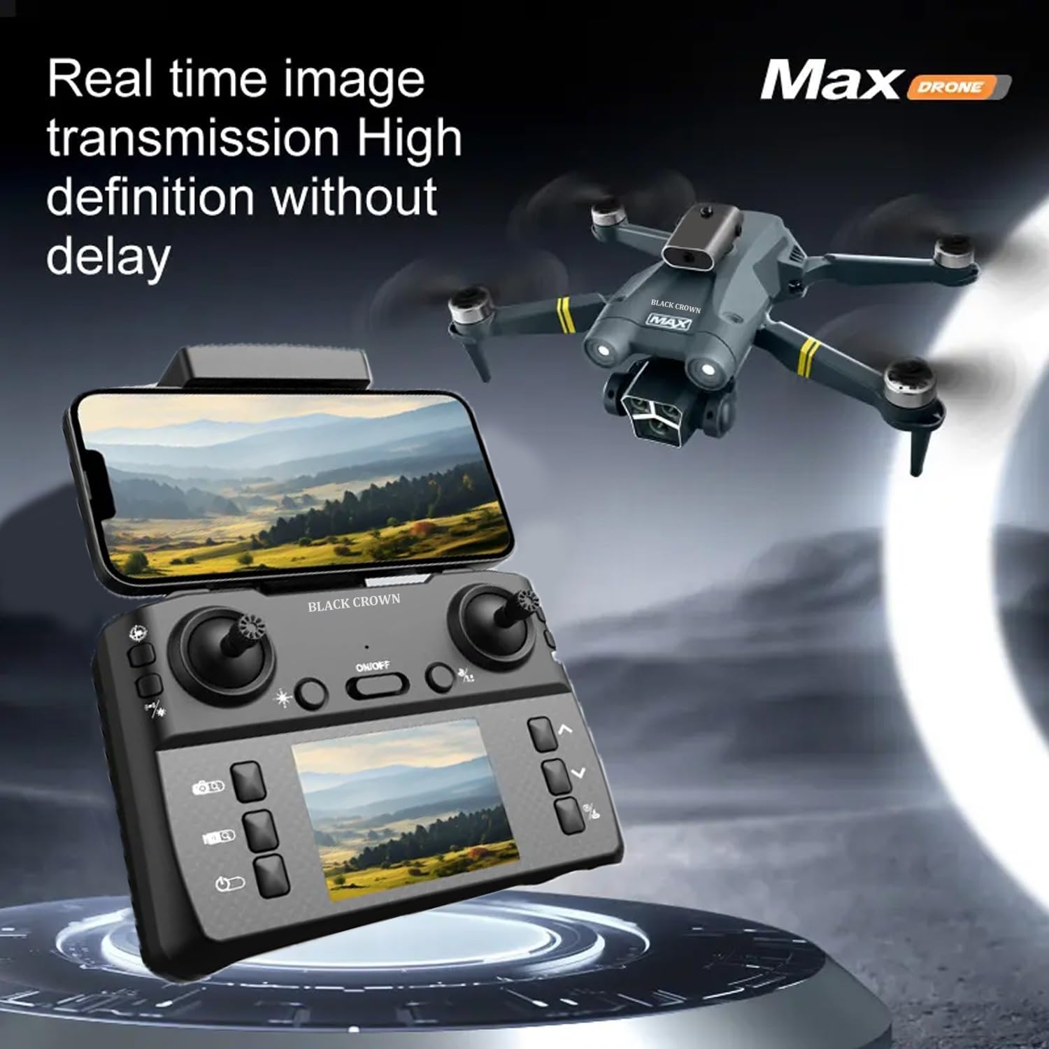 Dron M3 Ultra BLACK CROWN 4K