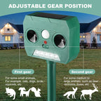 Solarni ultrazvučni rasterivač krtica, zmija i ostalih glodara sa SENZOROM