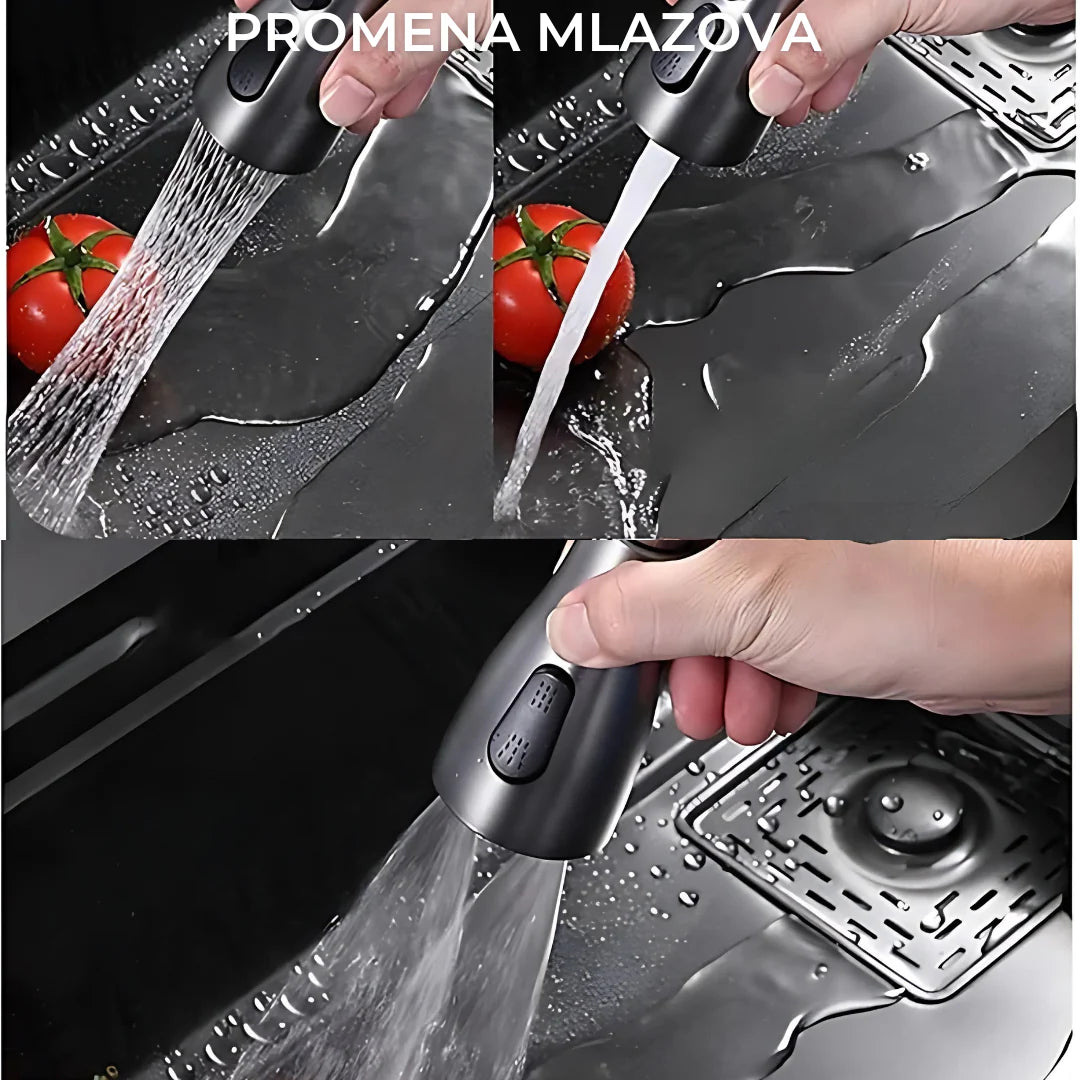 Pametna sudopera za kuhinju sa prikazom temperature