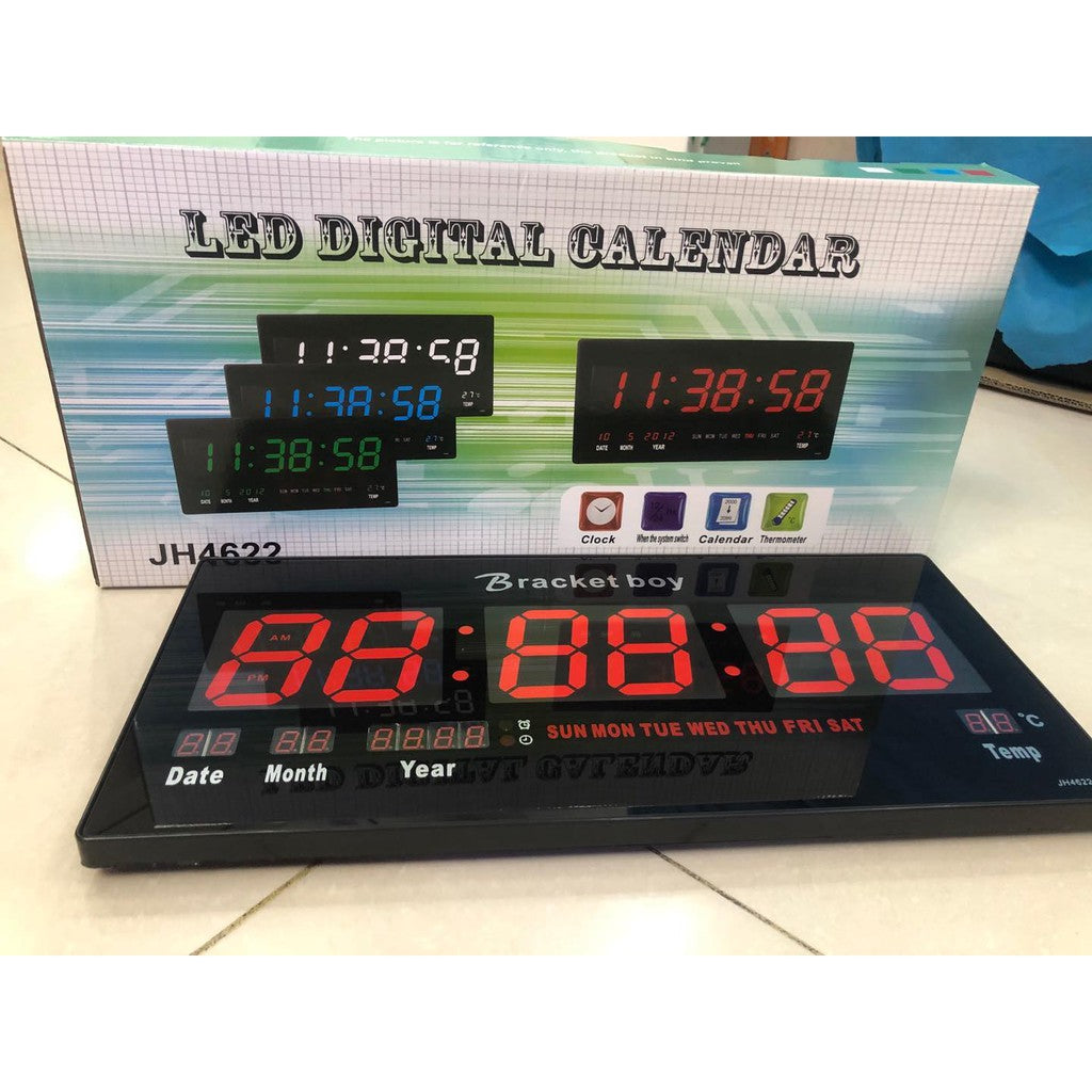 Led digitalni zidni sat 