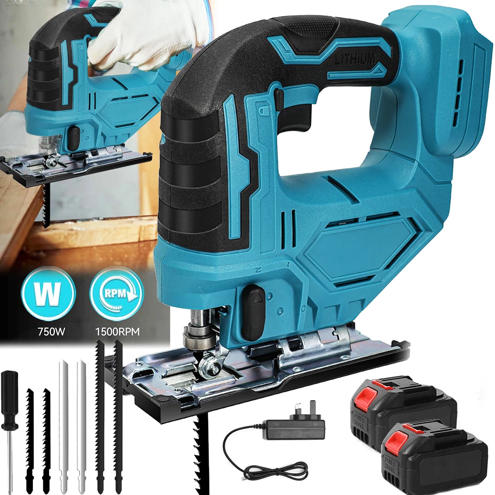 Aku ubodna testera 21V dve baterije